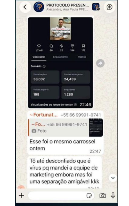 Prova de resultado: Grupo PPE
